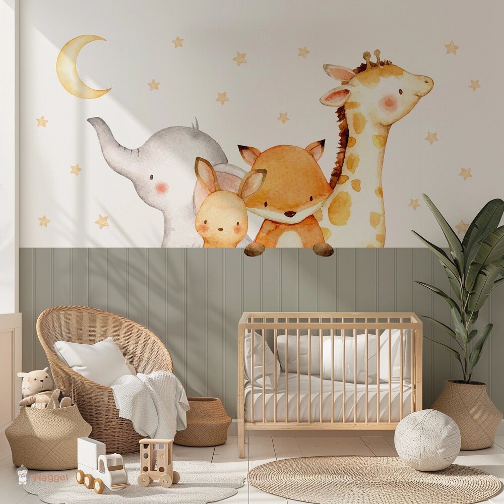 behang met dieren