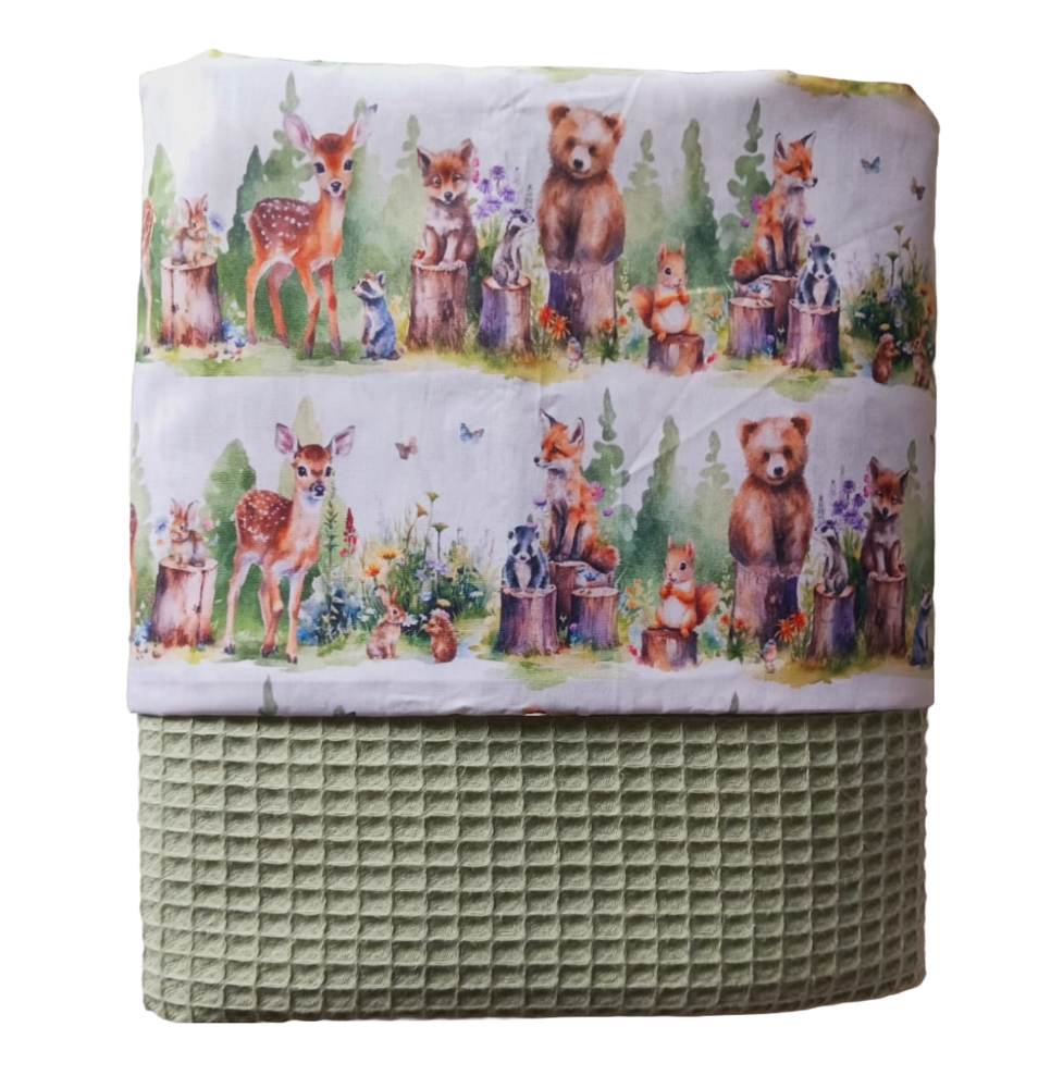 Ledikantdeken Forest Friends sale