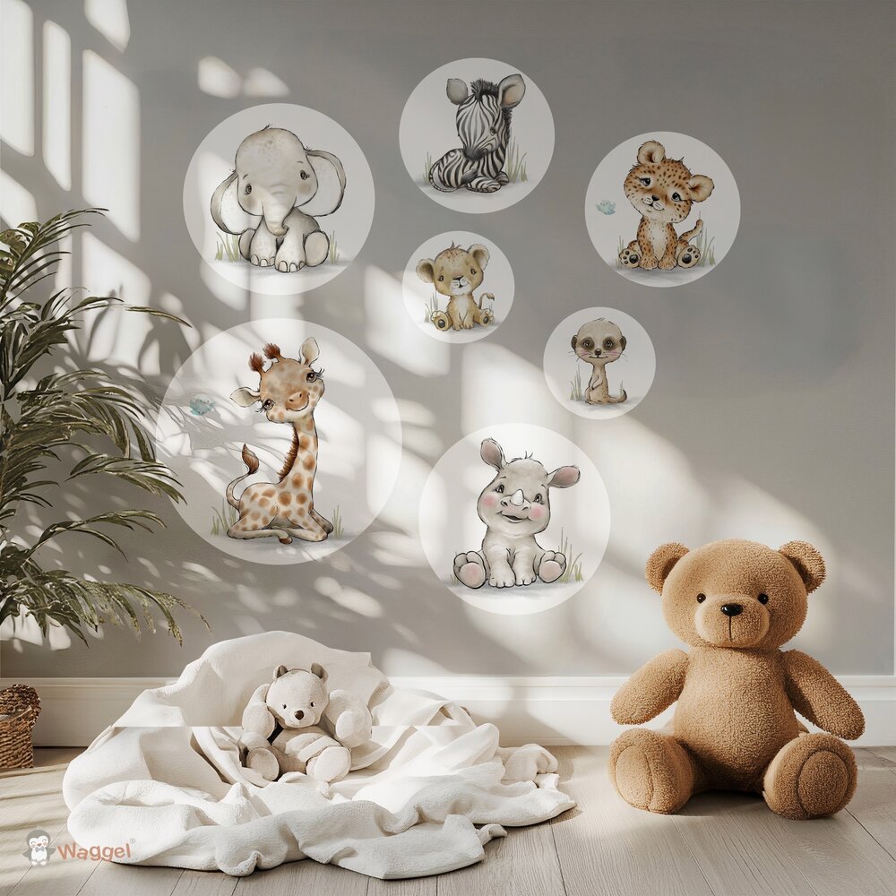 jungle muurstickers