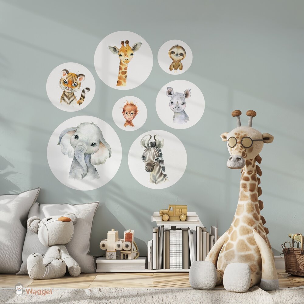 jungle muurstickers