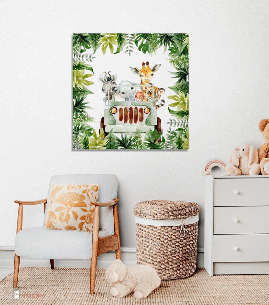 jungle muurdecoratie
