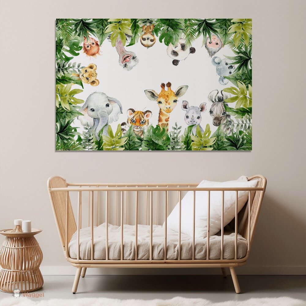 jungle muurdecoratie