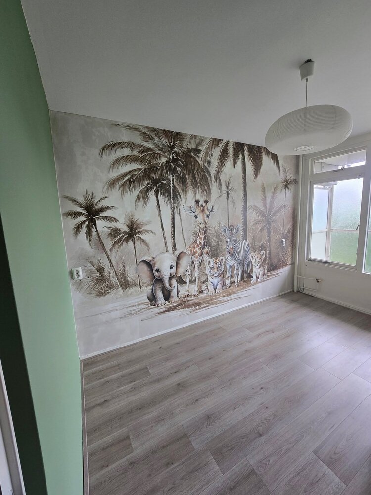 jungle kinderkamer