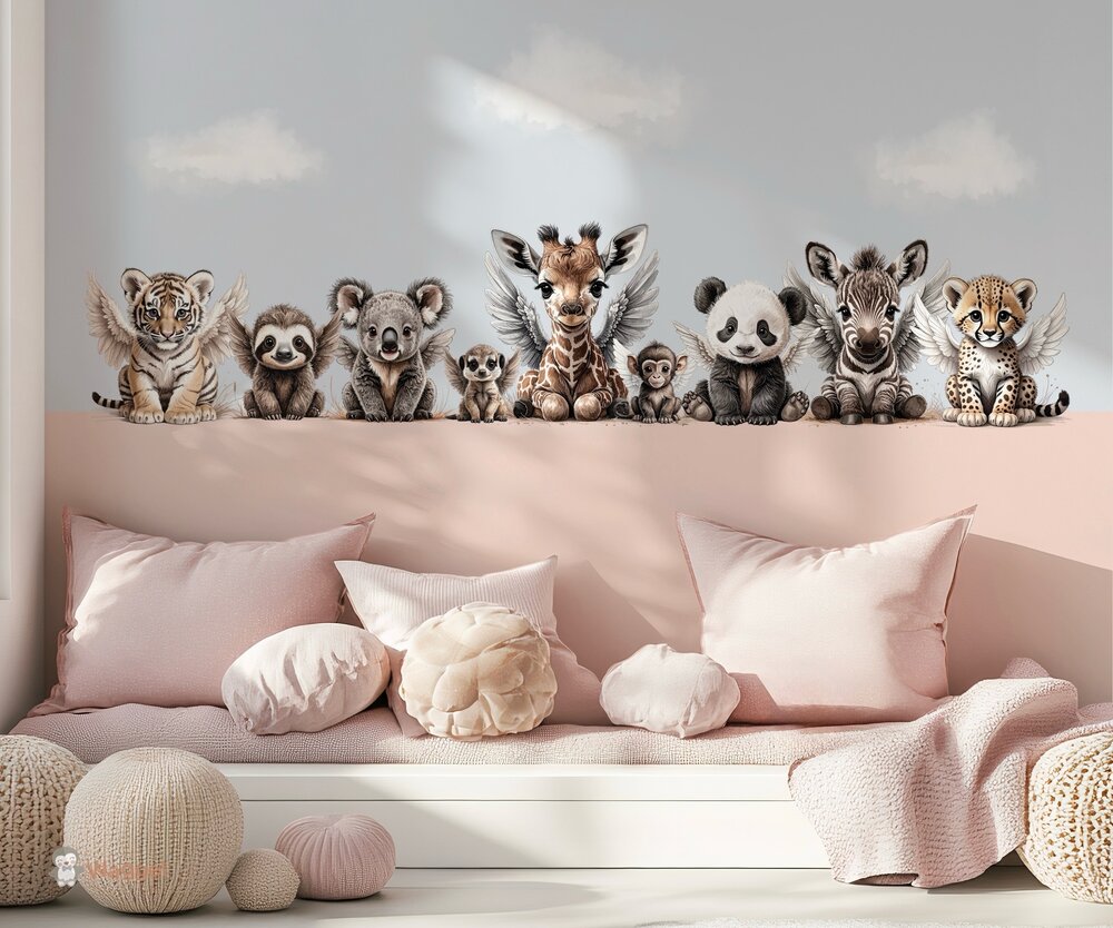 behang jungle dieren