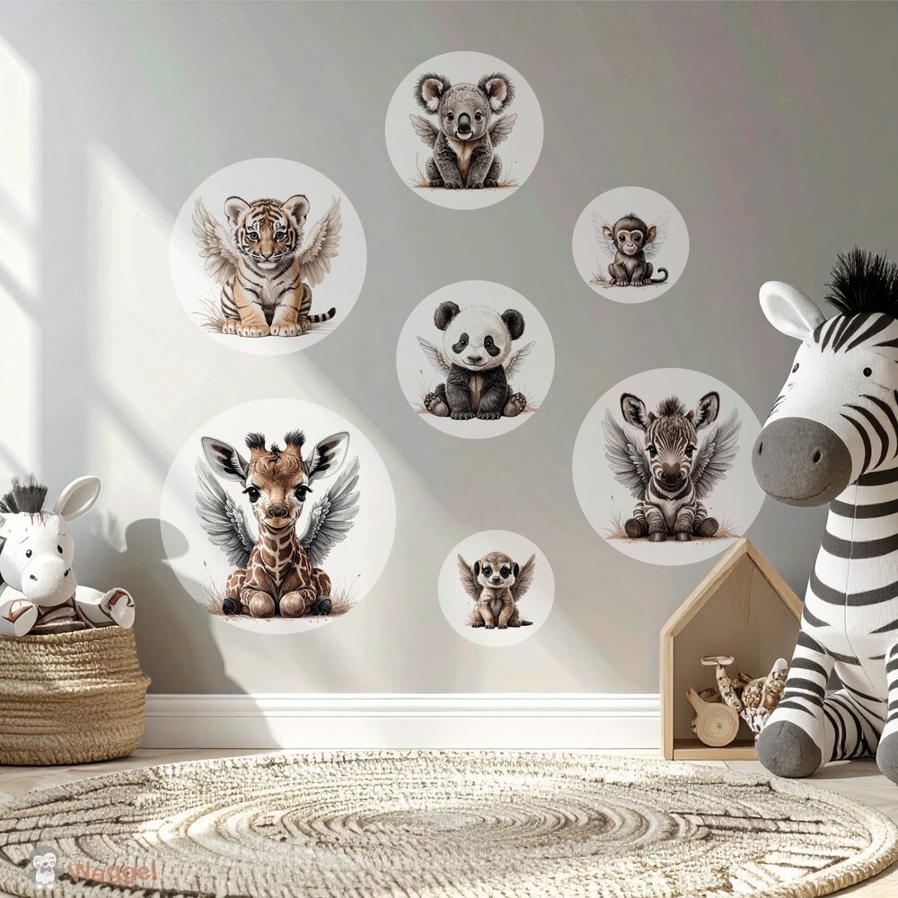 jungle muurstickers