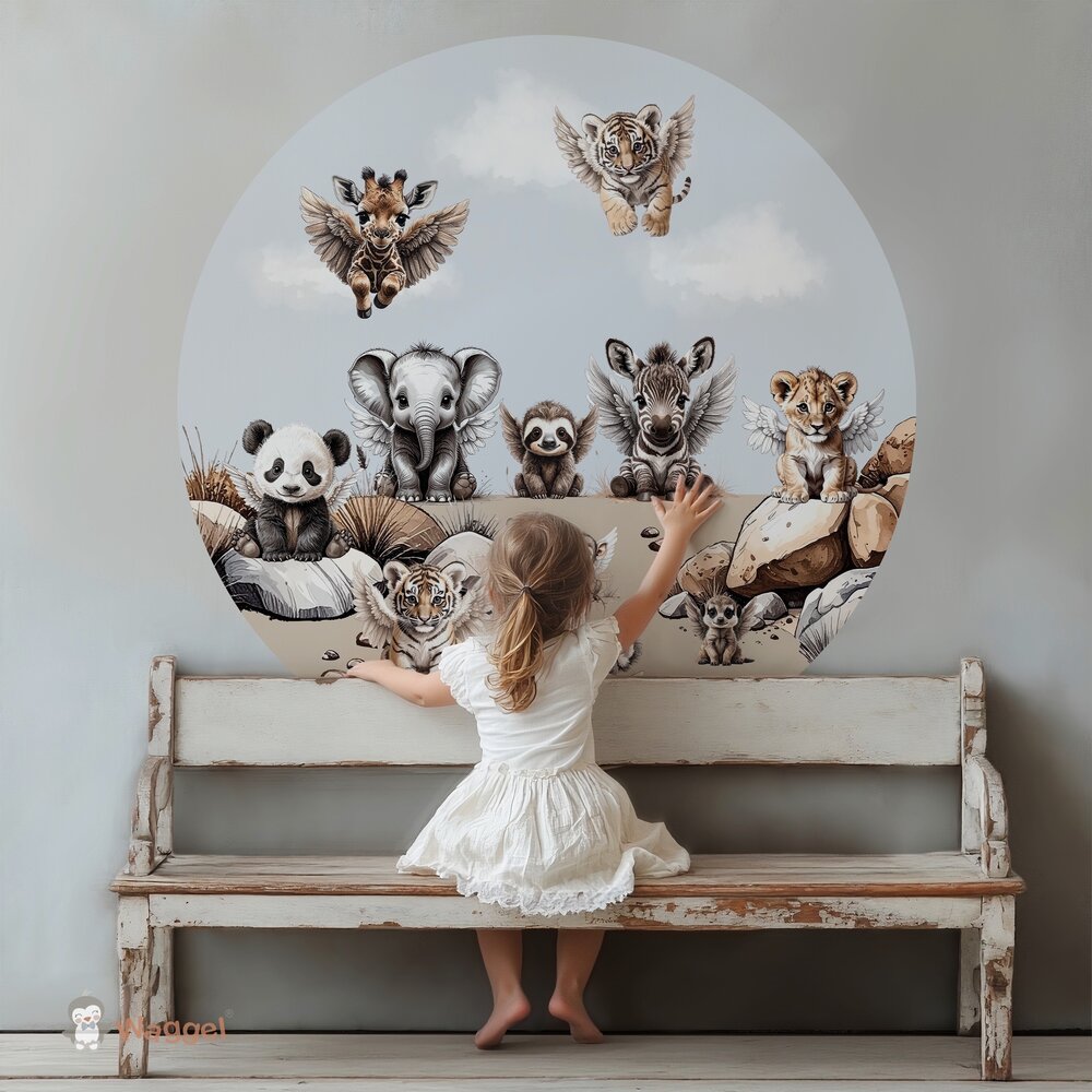 Muursticker Angels