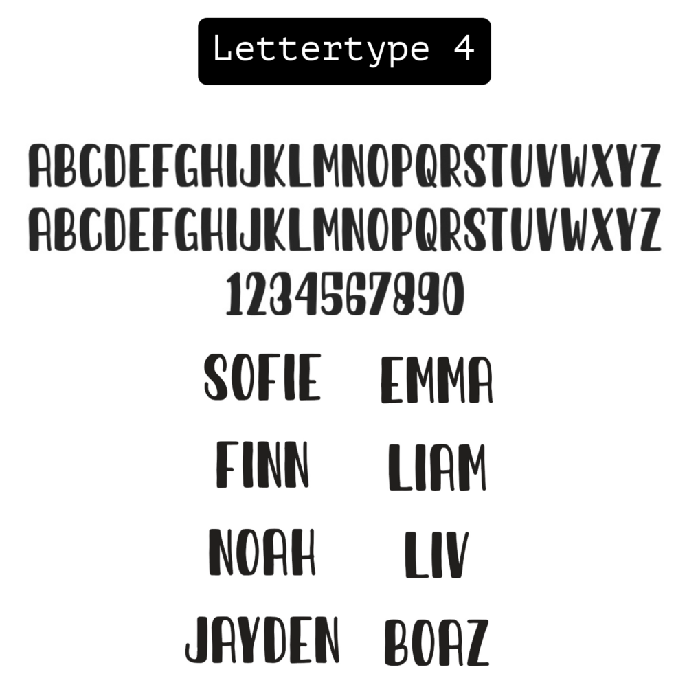 lettertype 4