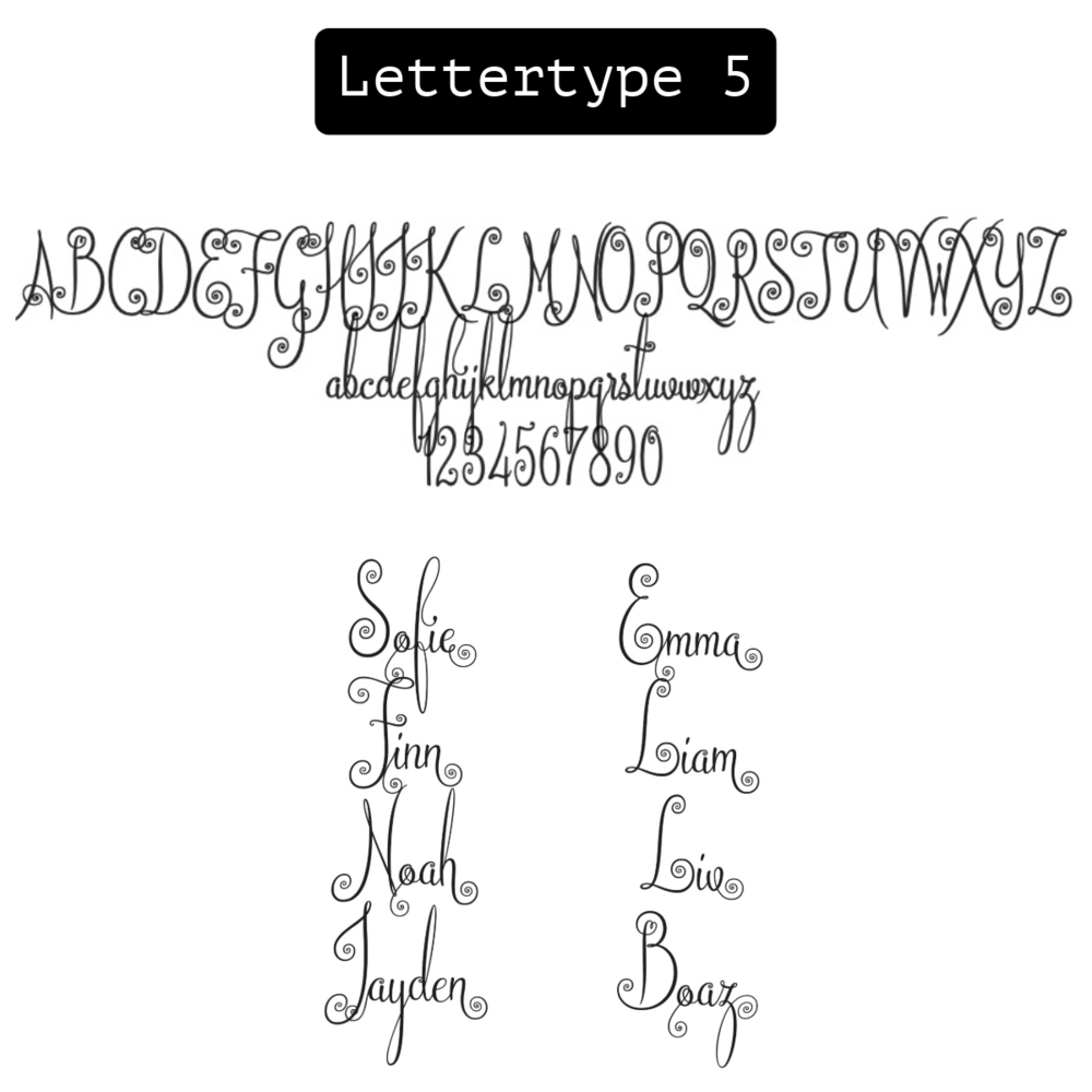 lettertype 5
