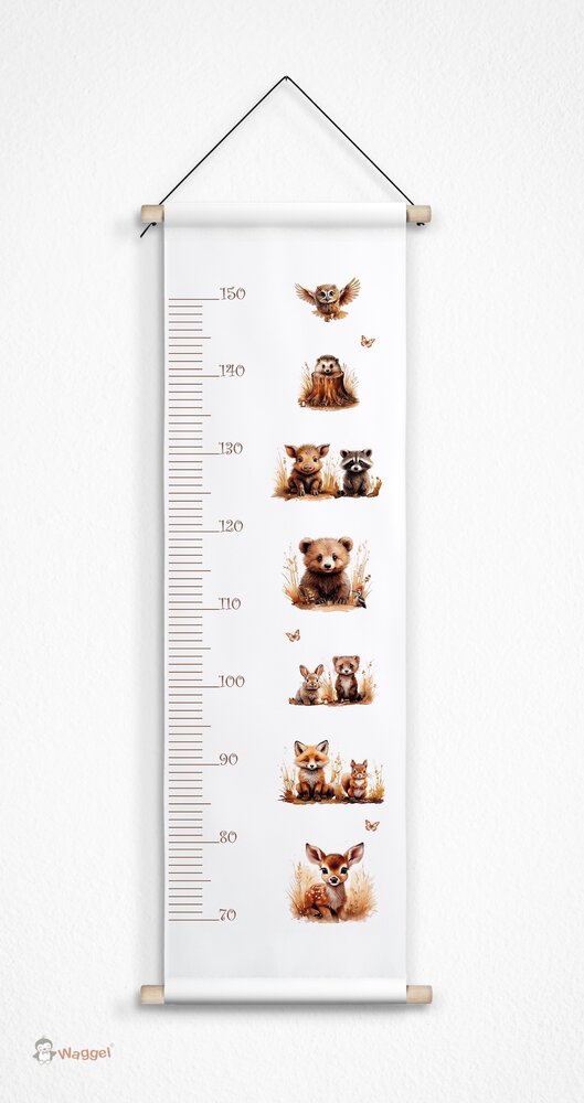 bosdieren groeimeter