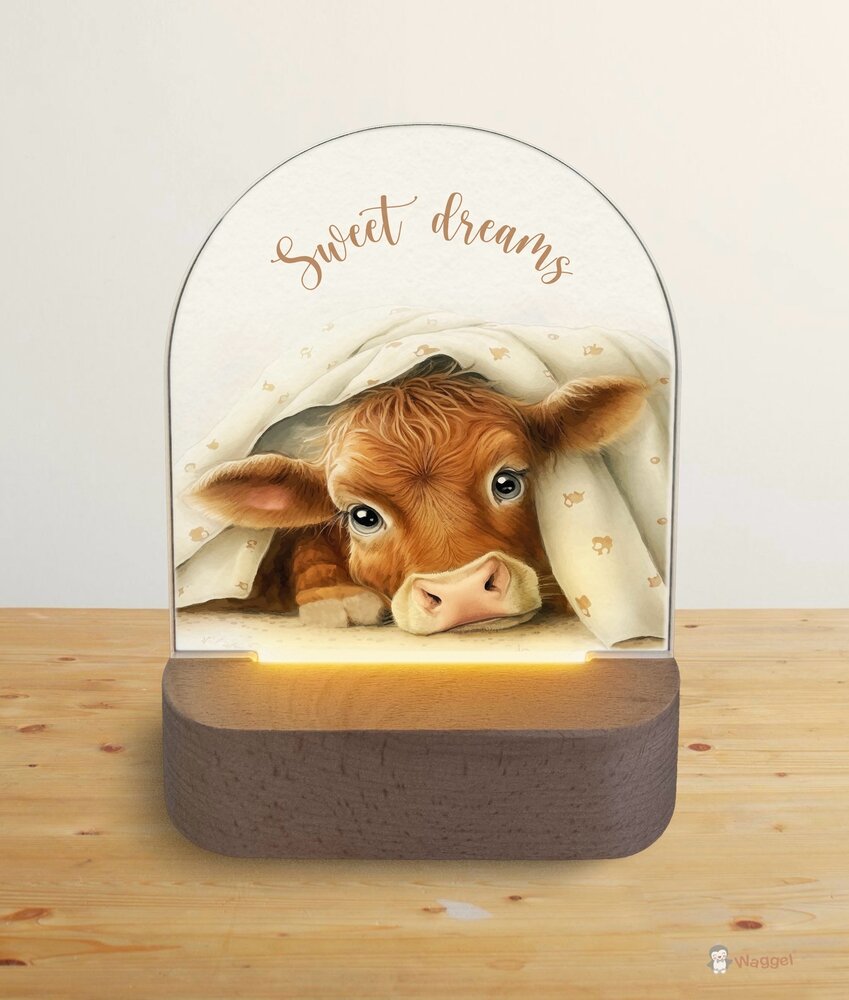 Nachtlampje Sweet dreams kalfje