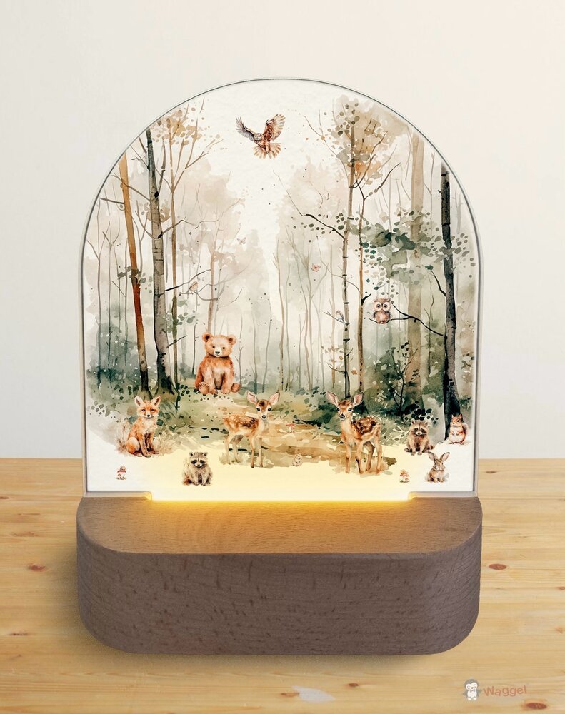 Nachtlampje Dreamy woods