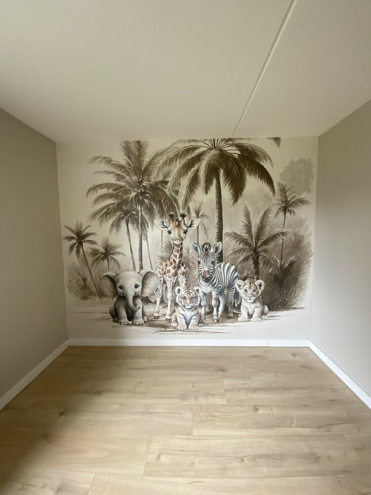 Behang Jungle naturel Little ones Adventure