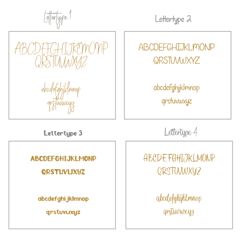 Proefdruk geboortekaartje Jungle Touch of gold