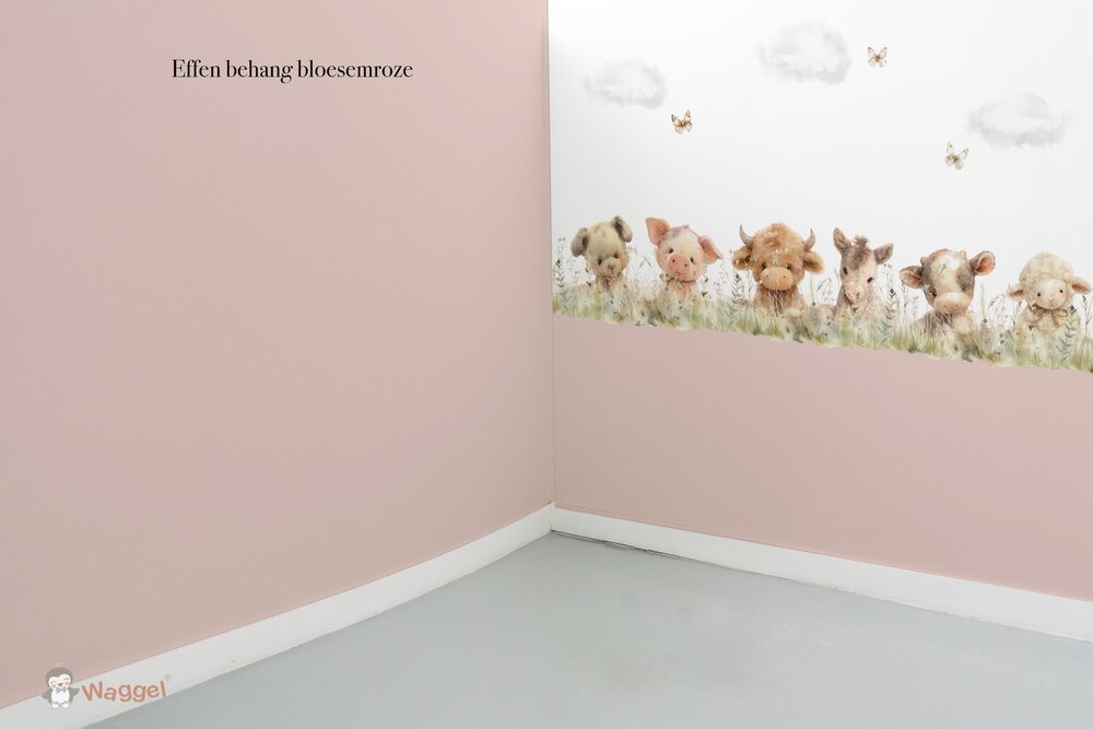 Behang sample effen bijpassend bij Sweethearts