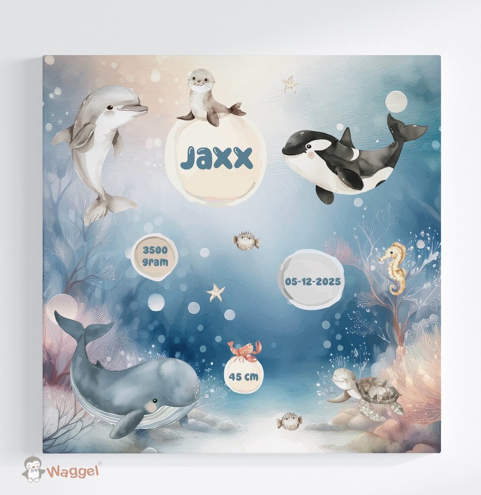 Geboorteschilderij Sweeties of of the sea