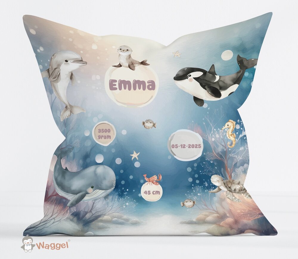 Geboortekussen Sweeties of the sea
