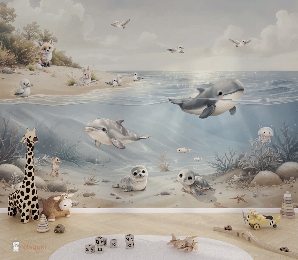 Naadloos fotobehang Gentle Shores