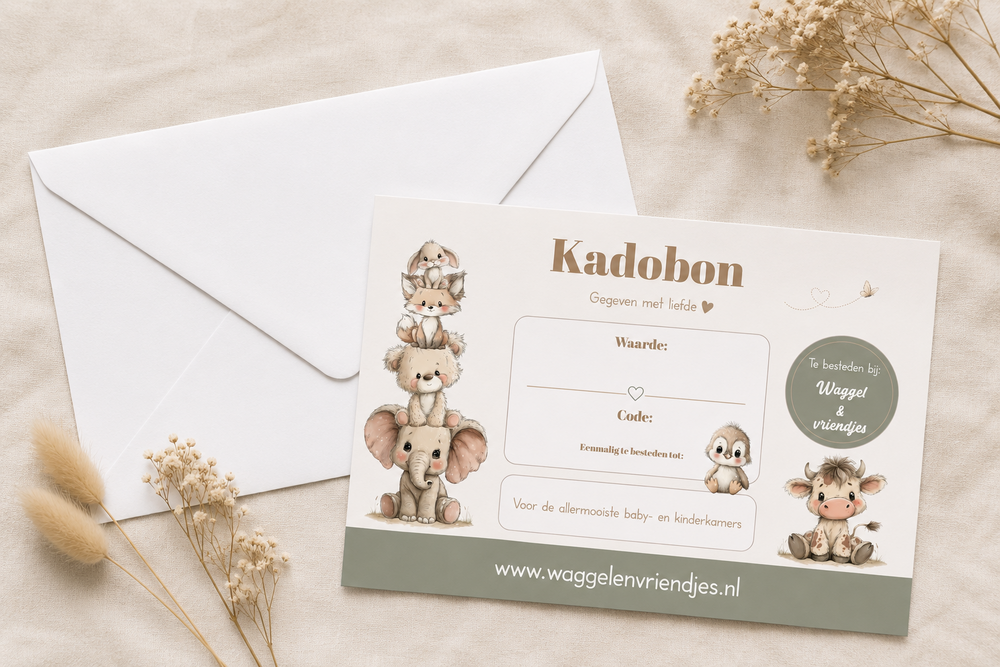 Kadobon Waggel en vriendjes