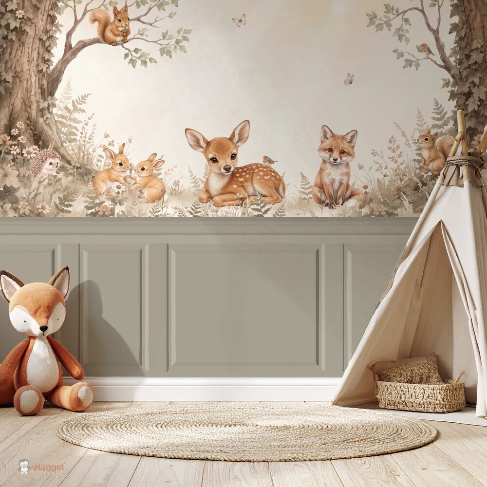 Lambrisering Woodland Olive