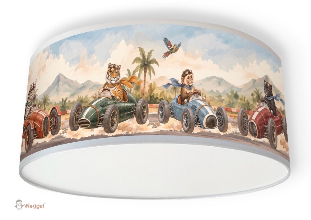 Plafondlamp Racing World Jungle 