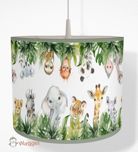 Ounce Vergelding Shilling Safari hanglamp baby-en-kamer-decoratie - Waggel® en vriendjes