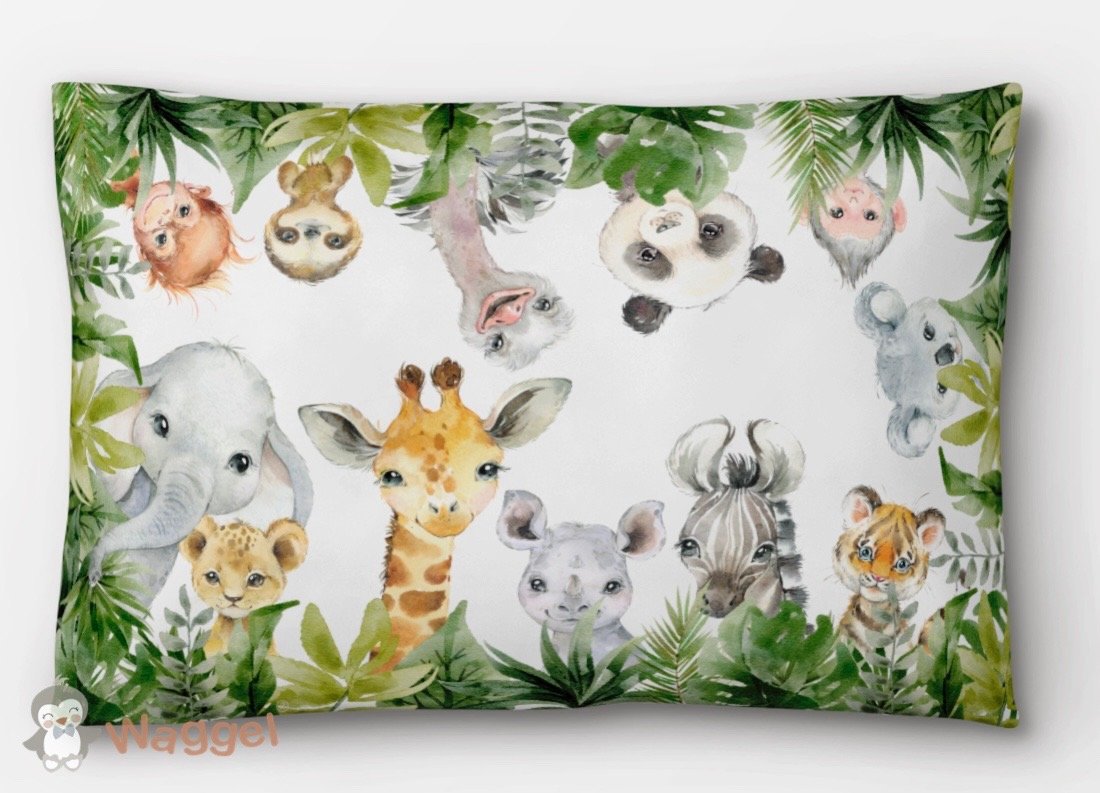 Tegenstander Veel Mexico Jungle kussen baby en kinderkamerdecoratie - Waggel® en vriendjes