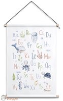 onderwaterwereld alfabetposter