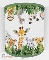 wandlamp jungle
