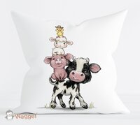 boerderijdieren kussen