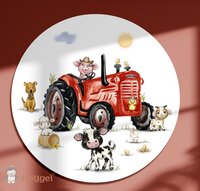 tractor muurcirkel