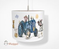 tractor blauw lamp