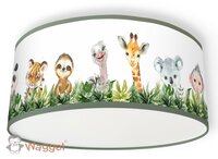 plafondlamp jungle