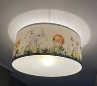 plafondlamp jungle