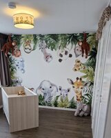 jungledieren behang