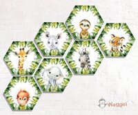 Hexagon set jungle