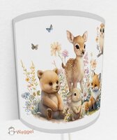 wandlamp bosdieren