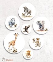 jungle muurstickers