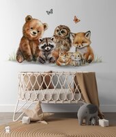 bosdieren behang