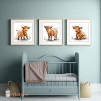 schotse hooglander posters