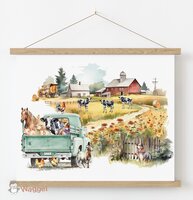 poster boerderijdieren