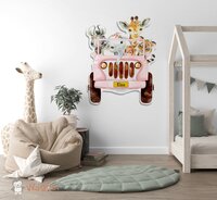 jungle muurdecoratie