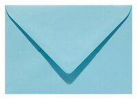 blauwe envelop