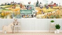 boerderij behang