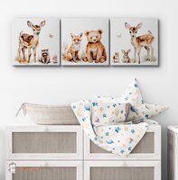 bosdieren canvas
