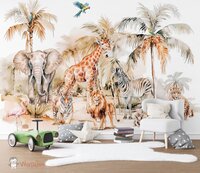 Behang Tropical jungle