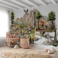 dinosaurus behang