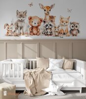 behang bosdieren