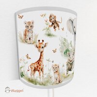 jungle wandlamp