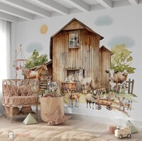 Behang Countryside farmhouse