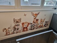 Behang Dreamy Woods babies
